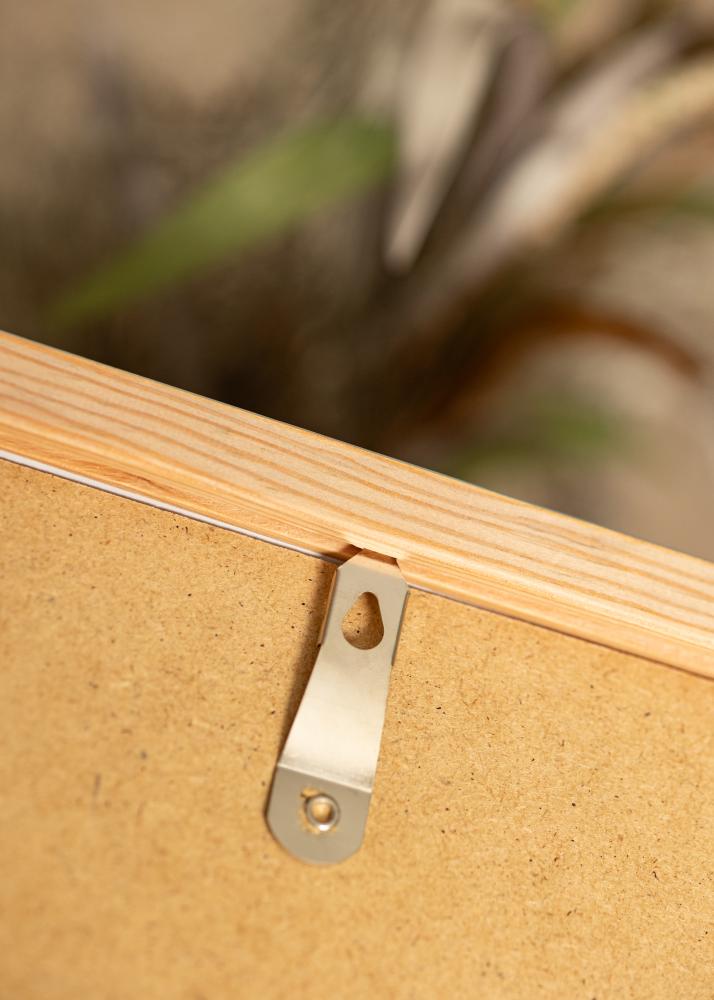 Moldura Diana Azul Claro 24x30 cm - passe-partout Branco 6x8 inches