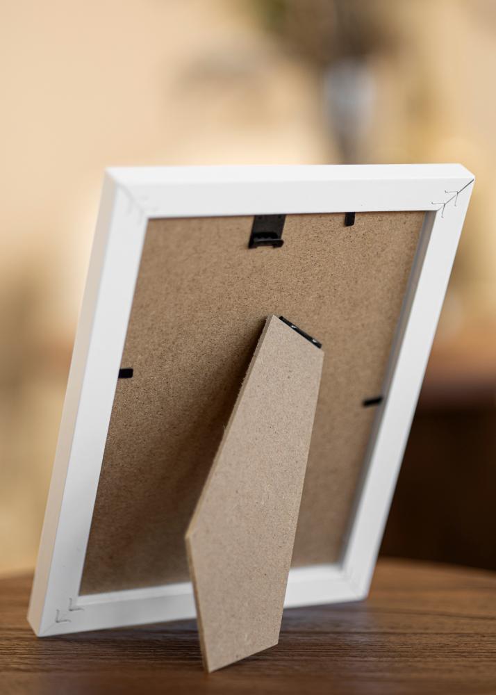 Moldura BGA Classic Branco 20x30 cm - passe-partout Branco 15x21 cm