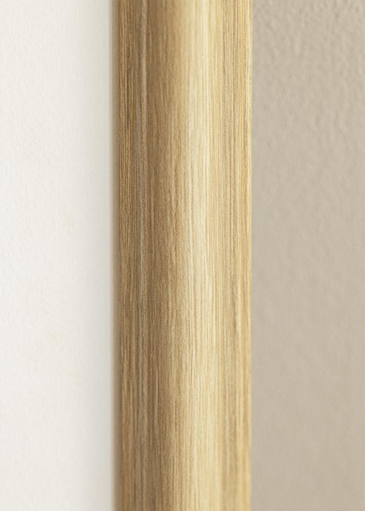 Moldura Västkusten Carvalho 60x80 cm - passe-partout Branco 50x69 cm