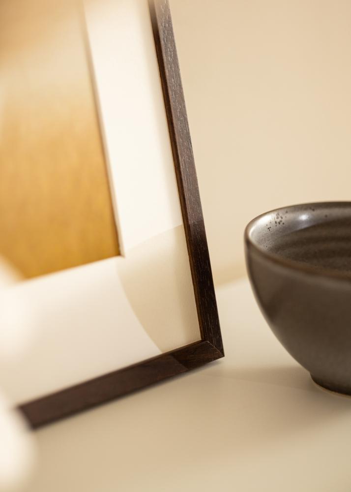 Moldura Edsbyn Noz 24x32 cm - passe-partout Branco 14x21 cm