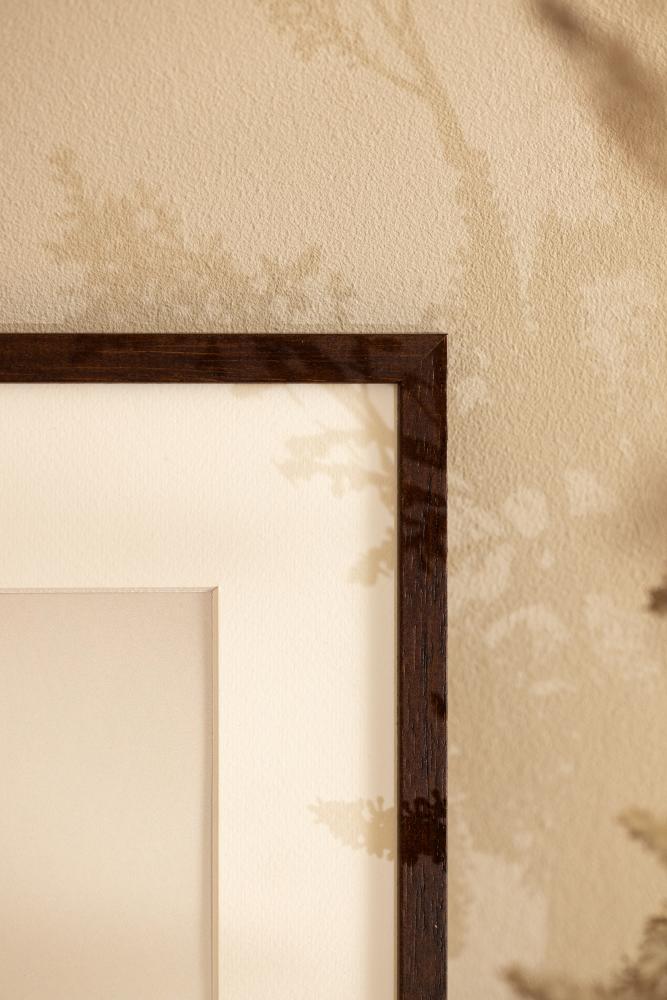 Moldura Edsbyn Noz 24x32 cm - passe-partout Branco 14x21 cm