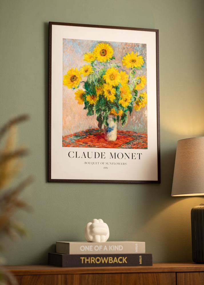 Moldura Edsbyn Noz 24x32 cm - passe-partout Branco 14x21 cm