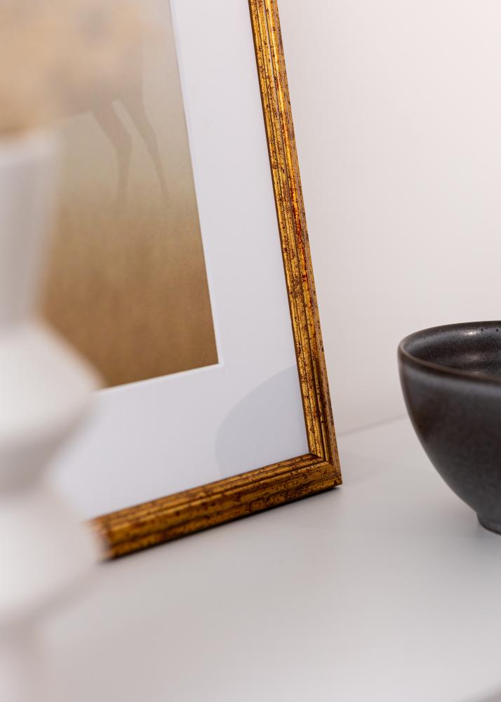 Moldura Claudia Akrylglas Ouro 21x29,7 cm (A4)