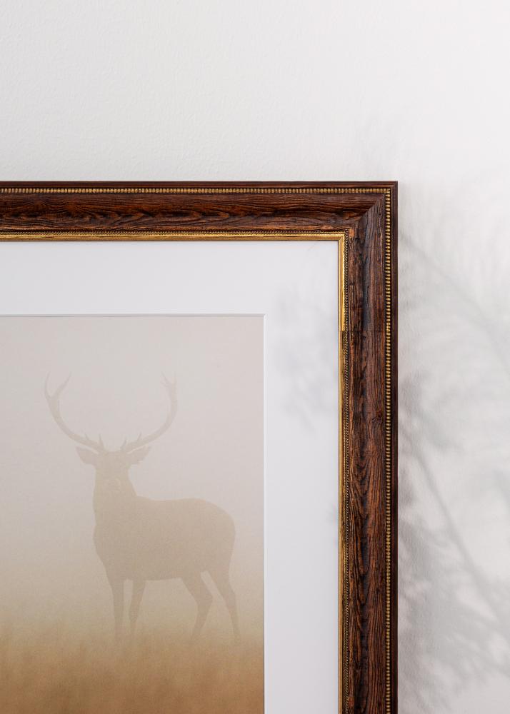 Moldura Fabriano Acrílico Castanho 30x40 cm