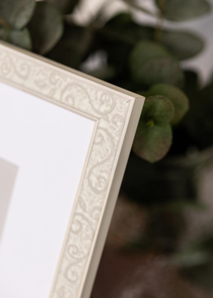 Moldura Milton Acrílico Branco 40x60 cm