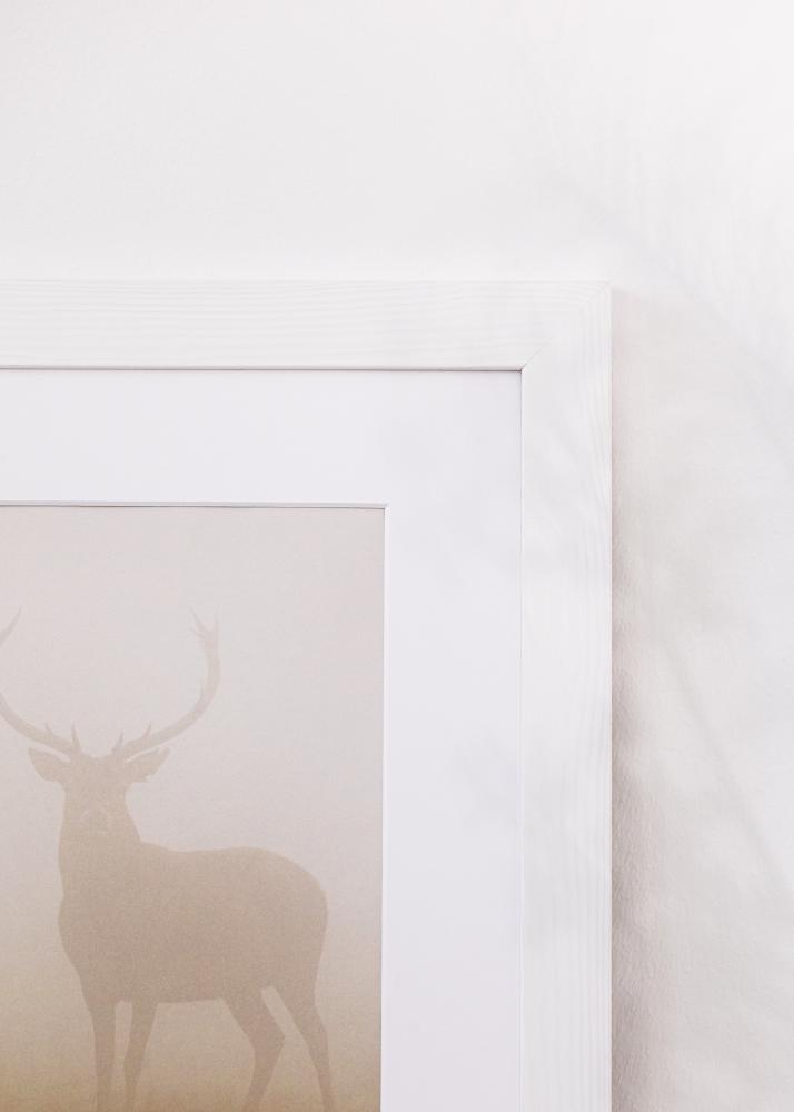 Moldura Sandra Acrílico Branco 40x60 cm