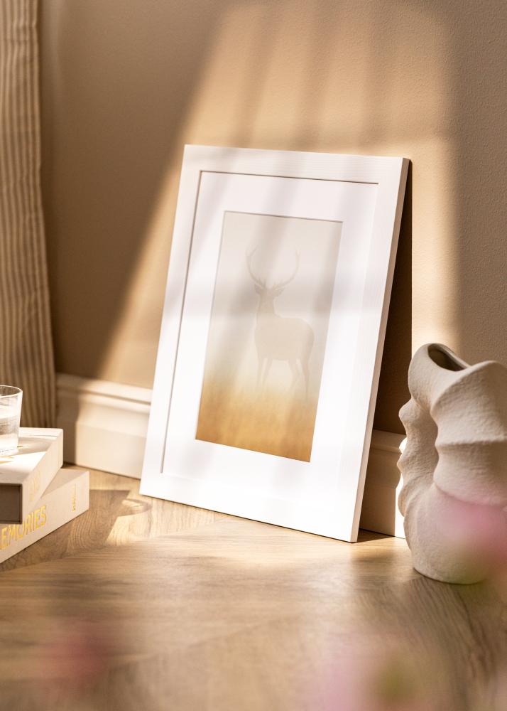 Moldura Sandra Acrílico Branco 40x60 cm