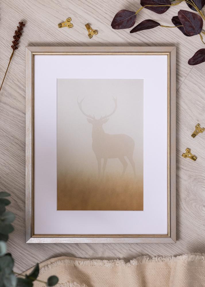 Moldura Marisa Acrílico Prata 59,4x84,1 cm (A1)