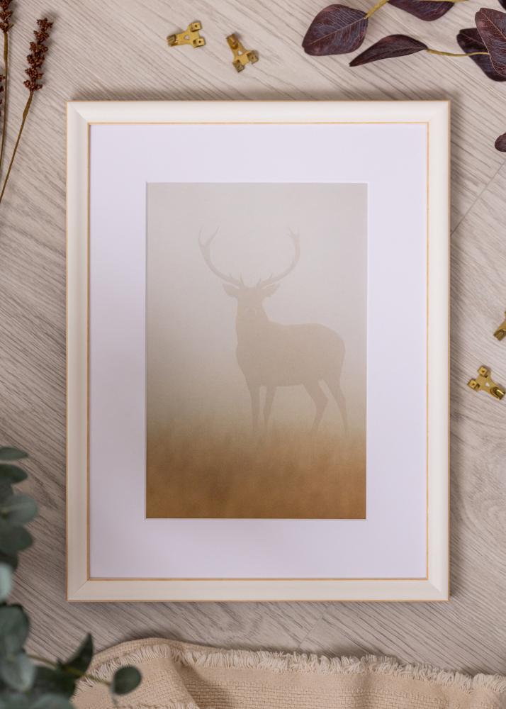 Moldura Marie Claire Acrílico Branco 40x60 cm