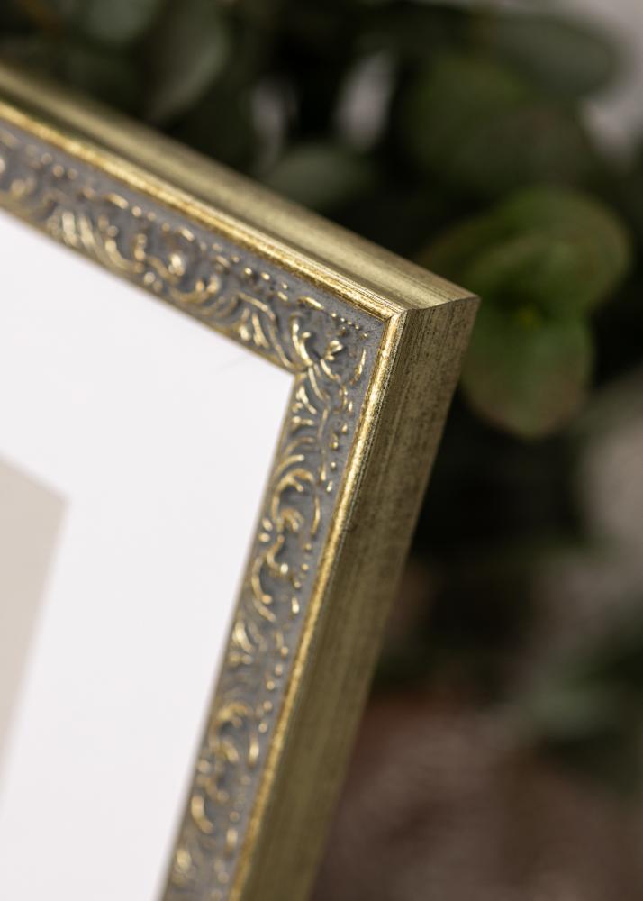 Moldura Amber Akrylglas Prata 40x50 cm