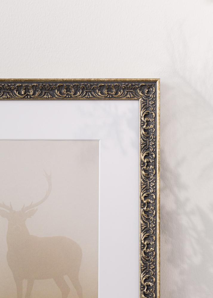 Moldura Amber Akrylglas Prata 40x50 cm