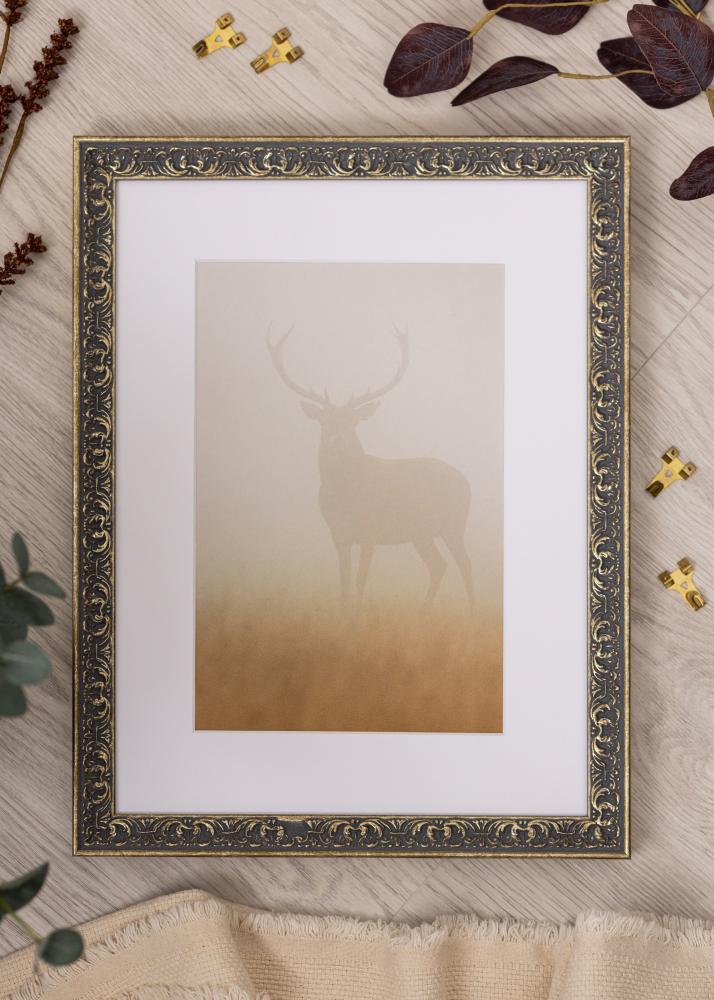 Moldura Amber Akrylglas Prata 40x50 cm