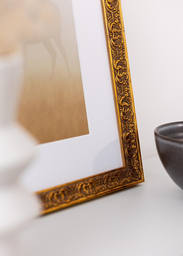 Moldura Amber Akrylglas Ouro 70x100 cm