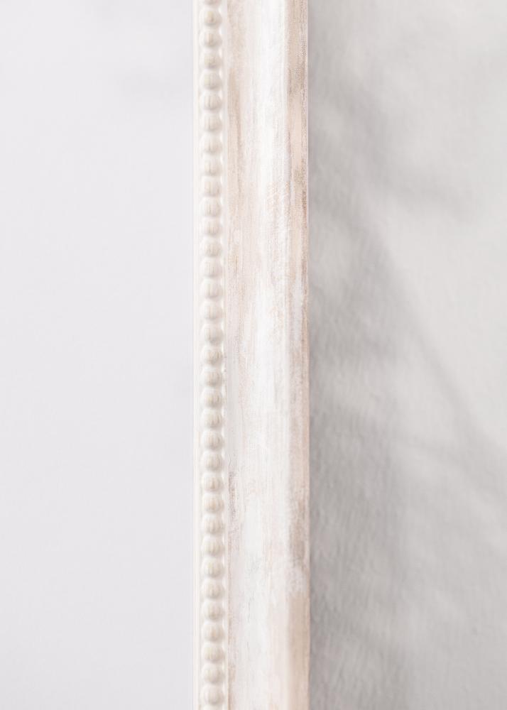 Moldura Soledad Acrílico Vidro Branco 40x60 cm