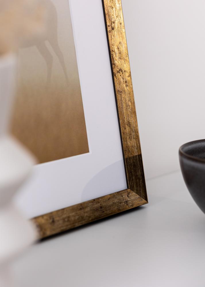 Moldura Dune Acrílico Ouro 70x100 cm