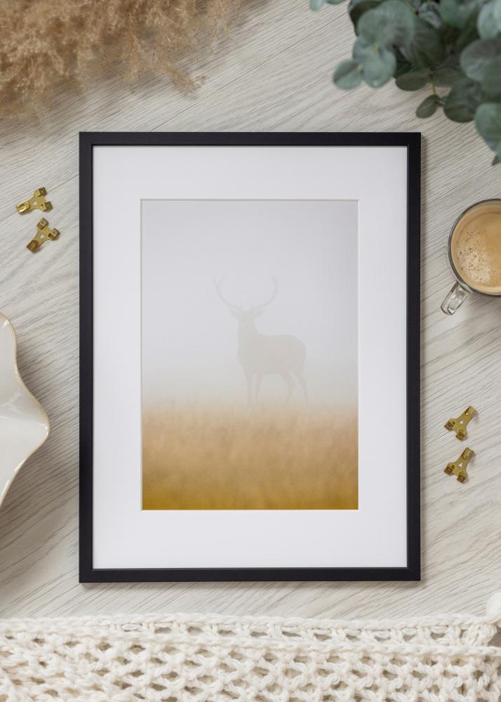 Moldura Edsbyn Vidro acrílico Preto 26x32 cm