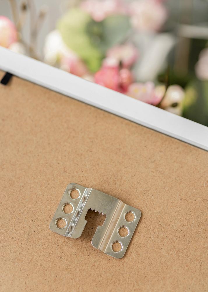 Moldura Trendy Vidro acrílico Branco 42x59,4 cm (A2)