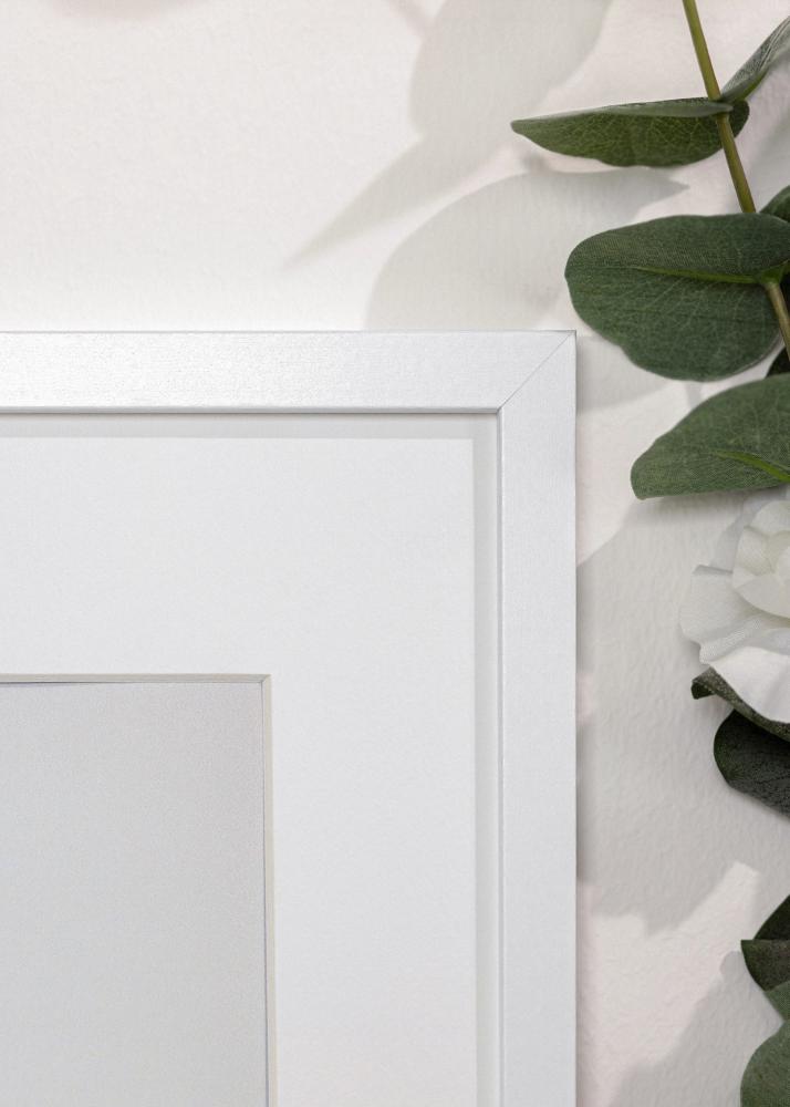 Moldura Trendy Vidro acrílico Branco 21x29,7 cm (A4)