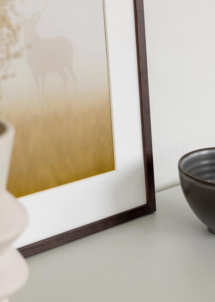 Moldura Galant Nogueira 21x29,7 cm (A4)