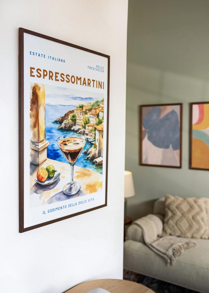 Moldura Galant Nogueira 21x29,7 cm (A4)