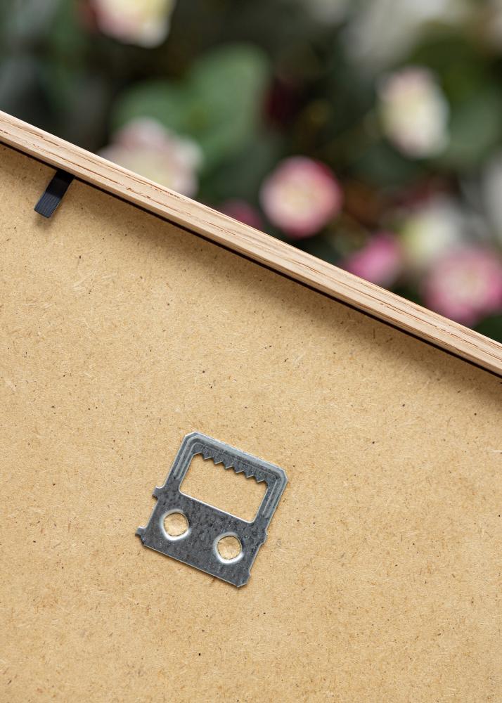 Moldura Carvalho Fino Vidro acrílico 8x10 inches (20,32x25,4 cm)