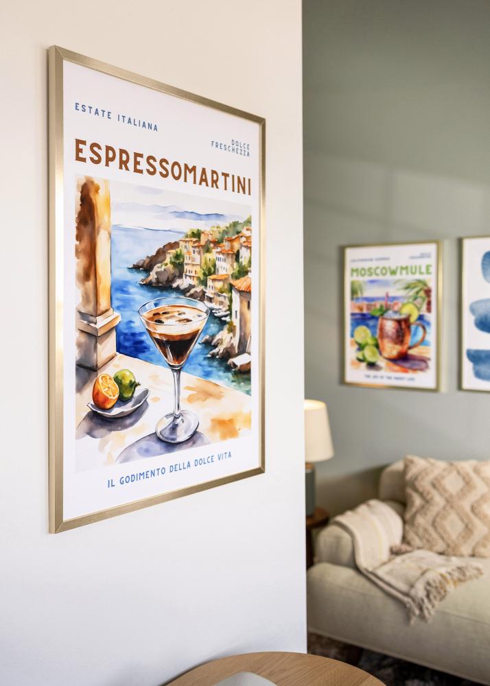 Moldura Trendy Dourado 21x29,7 cm (A4)