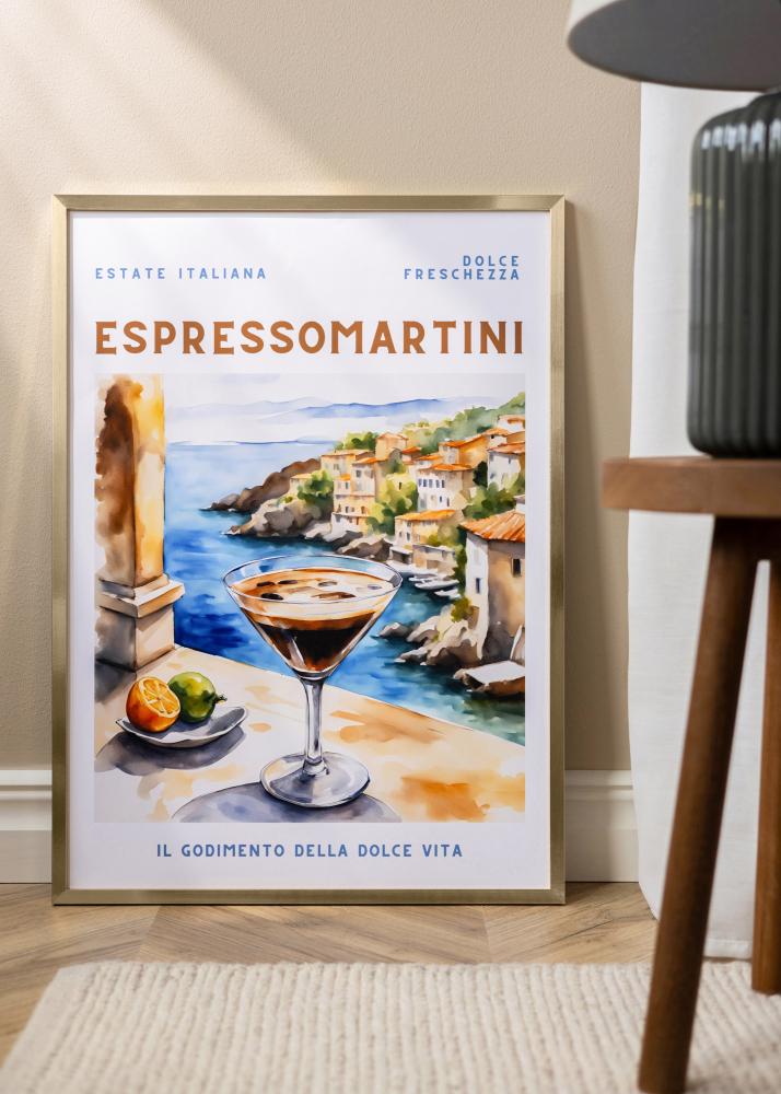 Moldura Trendy Dourado 21x29,7 cm (A4)