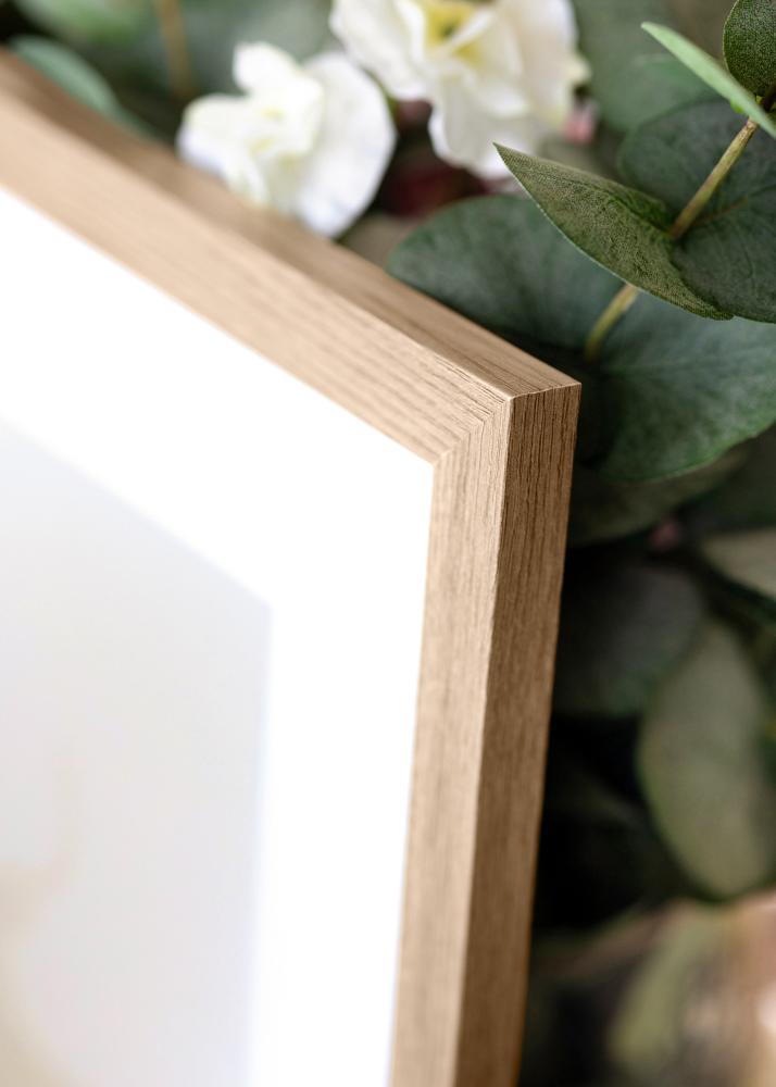 Moldura BGA Classic Vidro acrílico Carvalho 40x60 cm