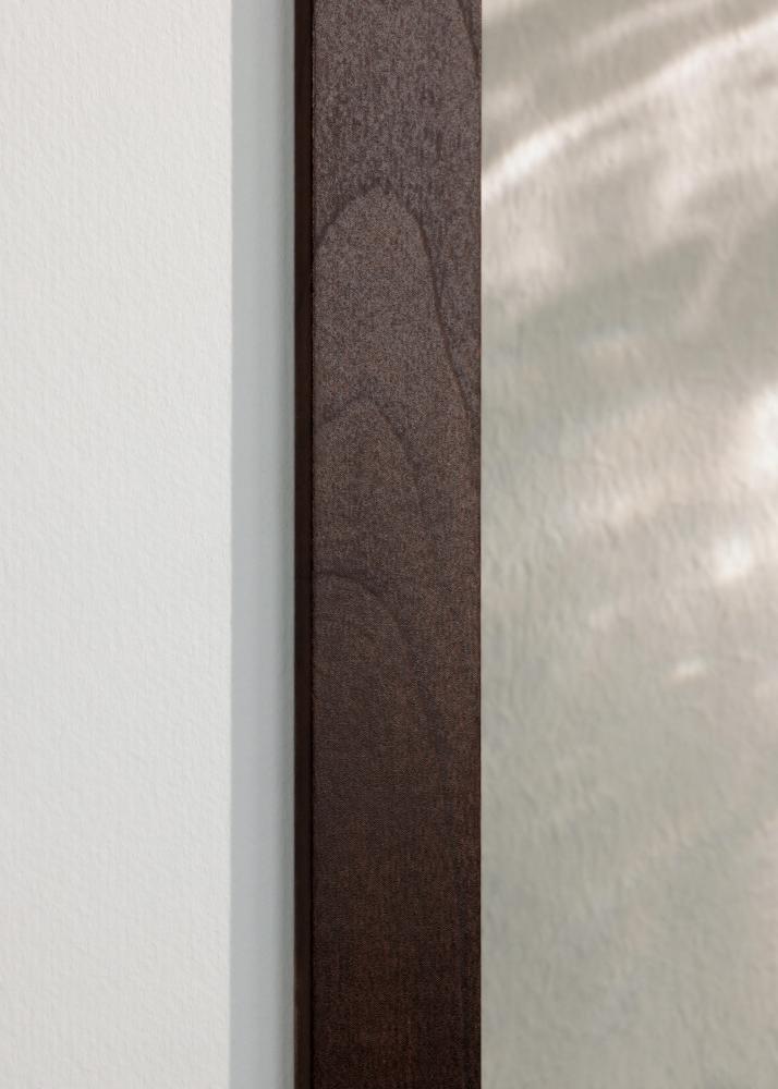 Moldura BGA Classic Vidro acrílico Nogueira 20x20 cm