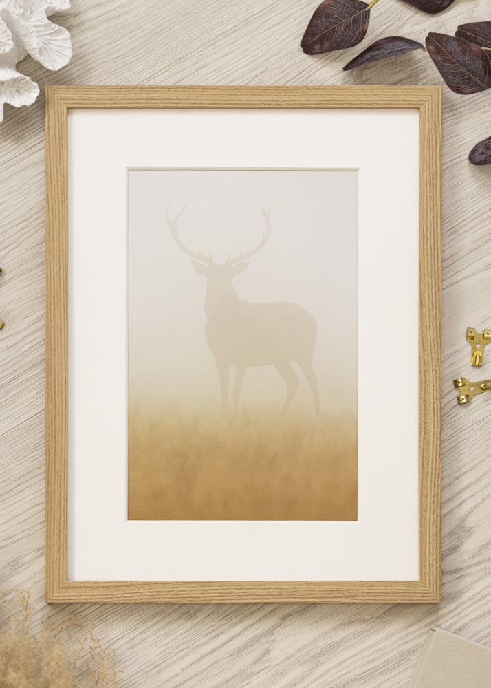 Porta-retrato Carvalho Largo 30 x 40 cm