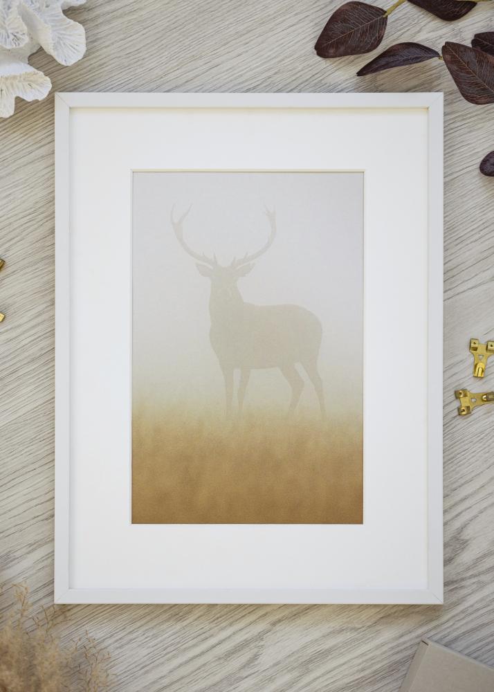 Porta-retrato Branco Fino 40 x 50 cm