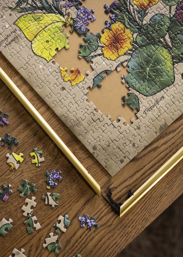 Moldura para puzzle Dourado 50x70 cm