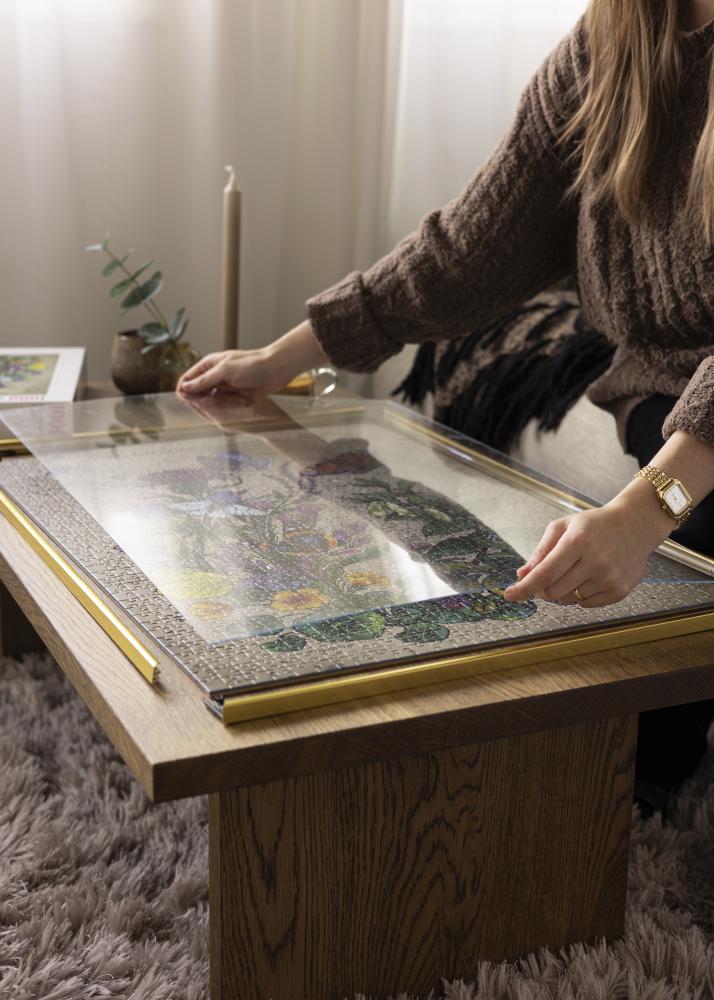 Moldura para puzzle Dourado 50x70 cm