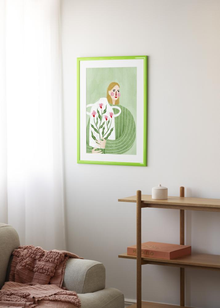 Moldura Dorset Vidro acrílico Verde-claro 59,4x84,1 cm (A1)