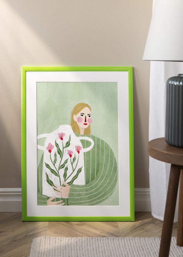 Moldura Dorset Vidro acrílico Verde-claro 59,4x84,1 cm (A1)