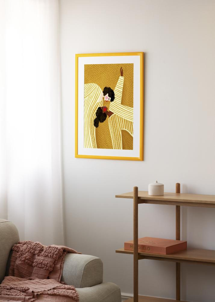 Moldura Dorset Vidro acrílico Ouro 29,7x42 cm (A3)