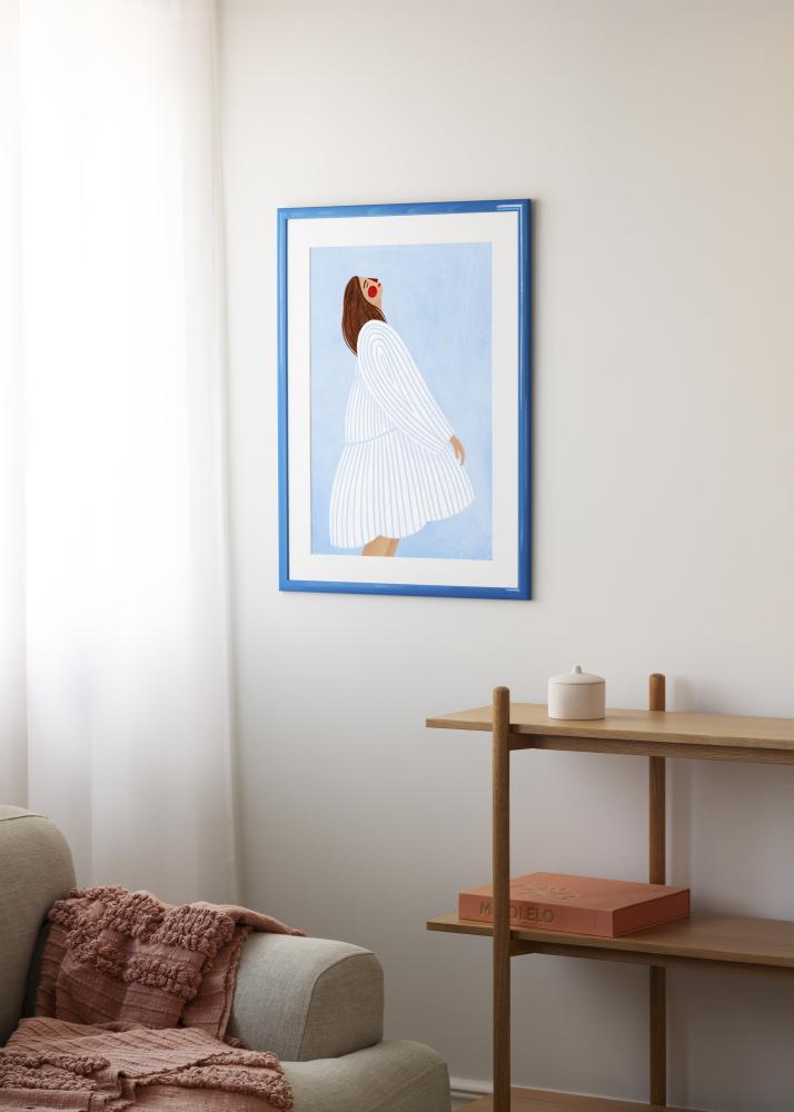 Moldura Dorset Vidro acrílico Azul 21x29,7 cm (A4)