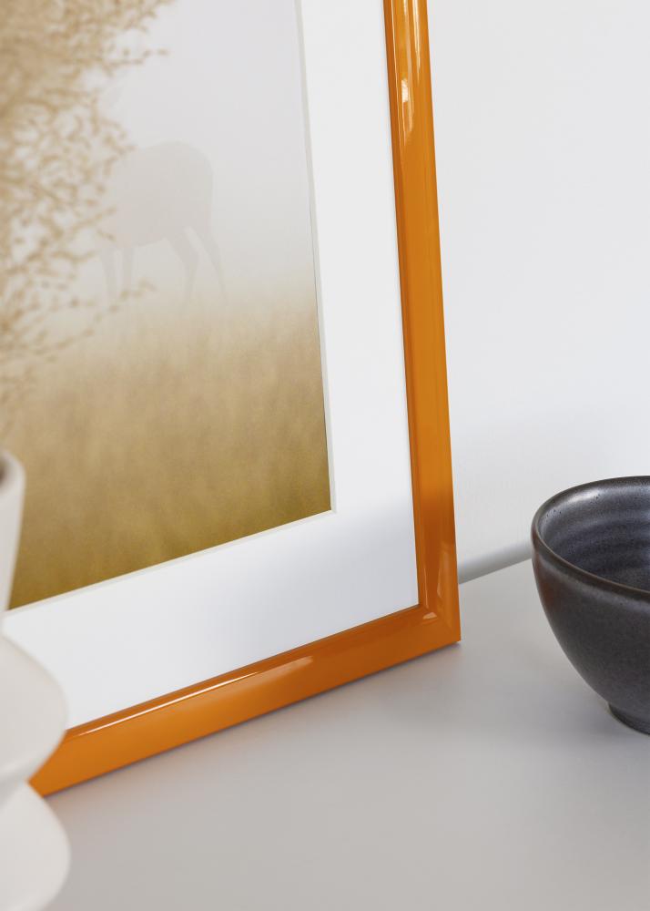 Moldura Dorset Vidro acrílico Laranja 30x45 cm