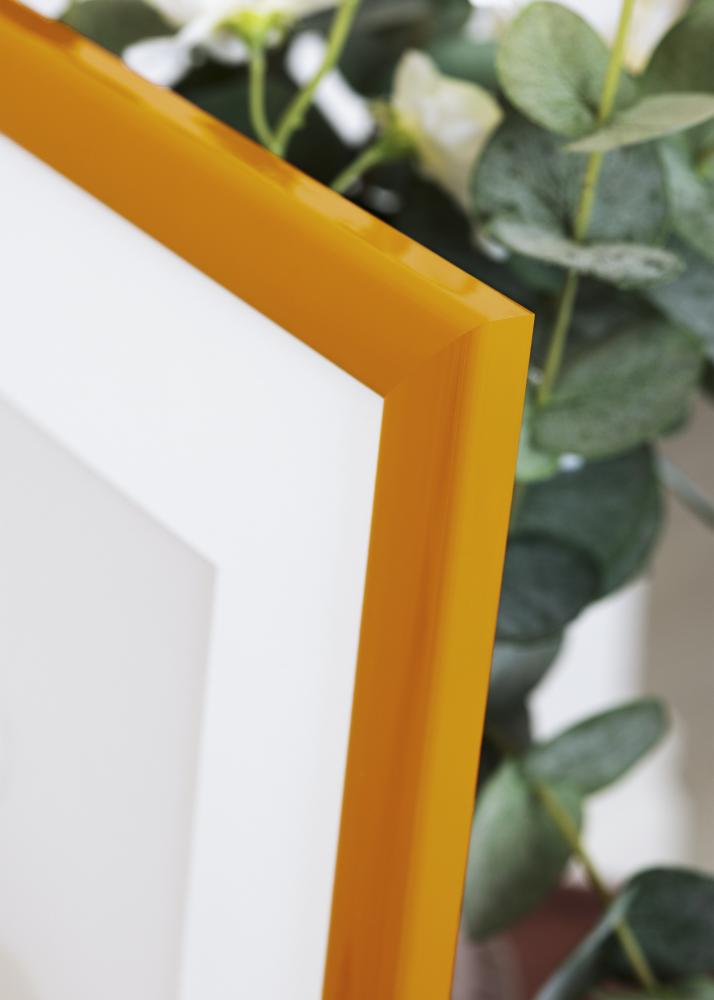 Moldura Dorset Vidro acrílico Laranja 30x45 cm