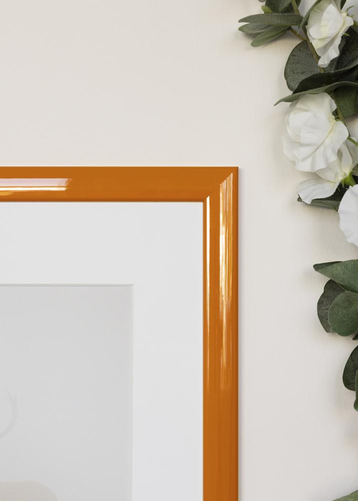 Moldura Dorset Vidro acrílico Laranja 30x45 cm