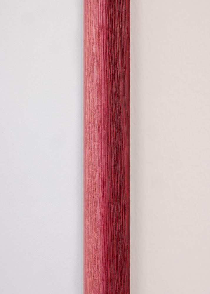 Moldura Cornwall Vidro acrílico Vermelho escuro 40x50 cm