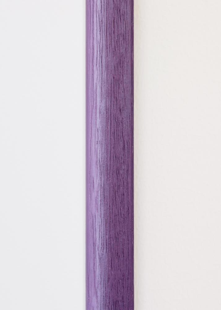 Moldura Cornwall Vidro acrílico Lilás 40x50 cm