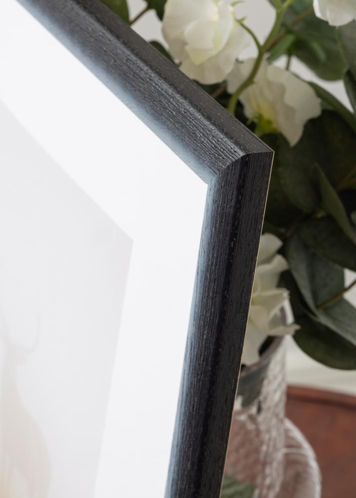 Moldura Cornwall Vidro acrílico Preto 50x70 cm