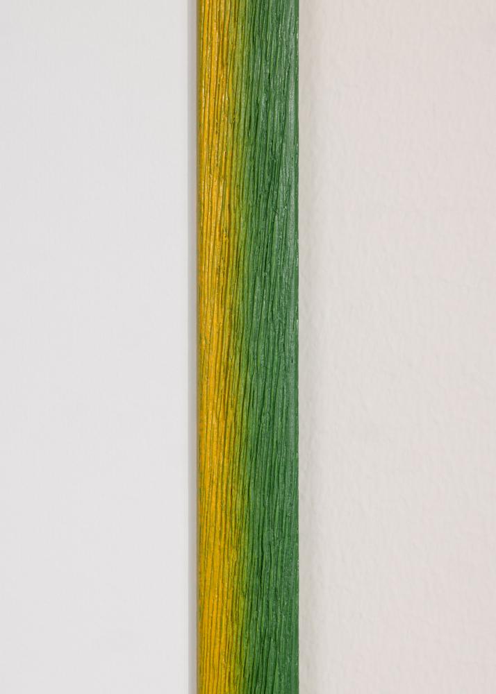 Moldura Cornwall Vidro acrílico Verde 30x30 cm