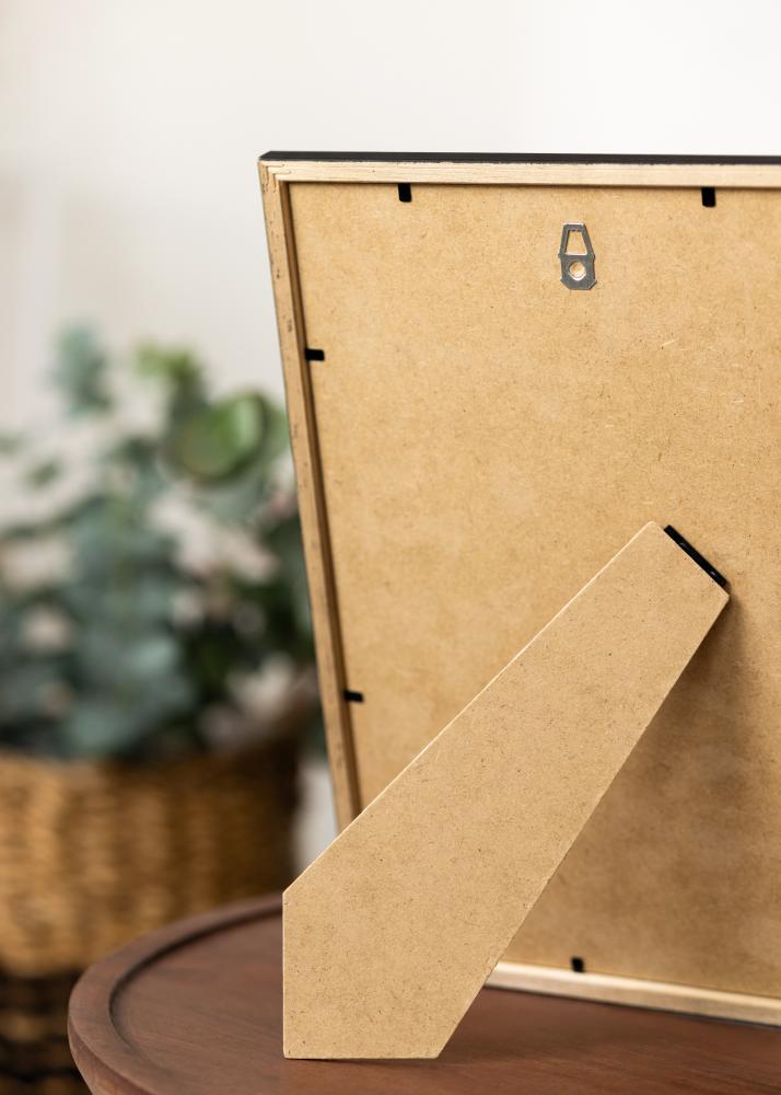 Moldura Edsbyn Vidro acrílico Preto 10x21 cm