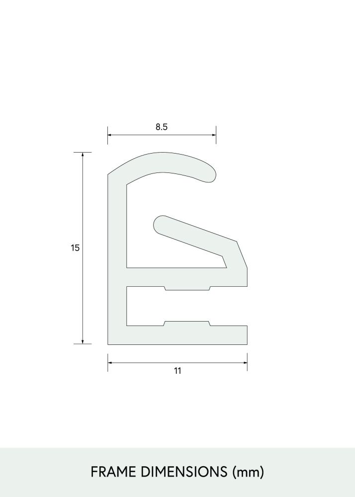 Moldura para puzzle Preto 59,4x84,1 cm (A1)