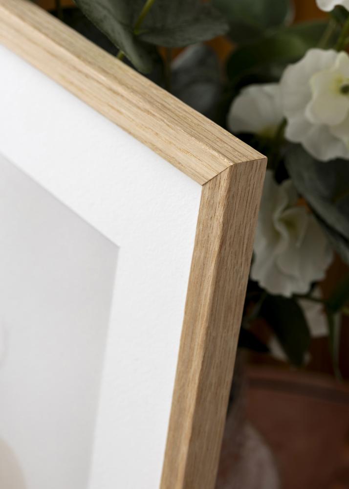 Moldura Vemdalen Vidro acrílico Carvalho 29x50 cm