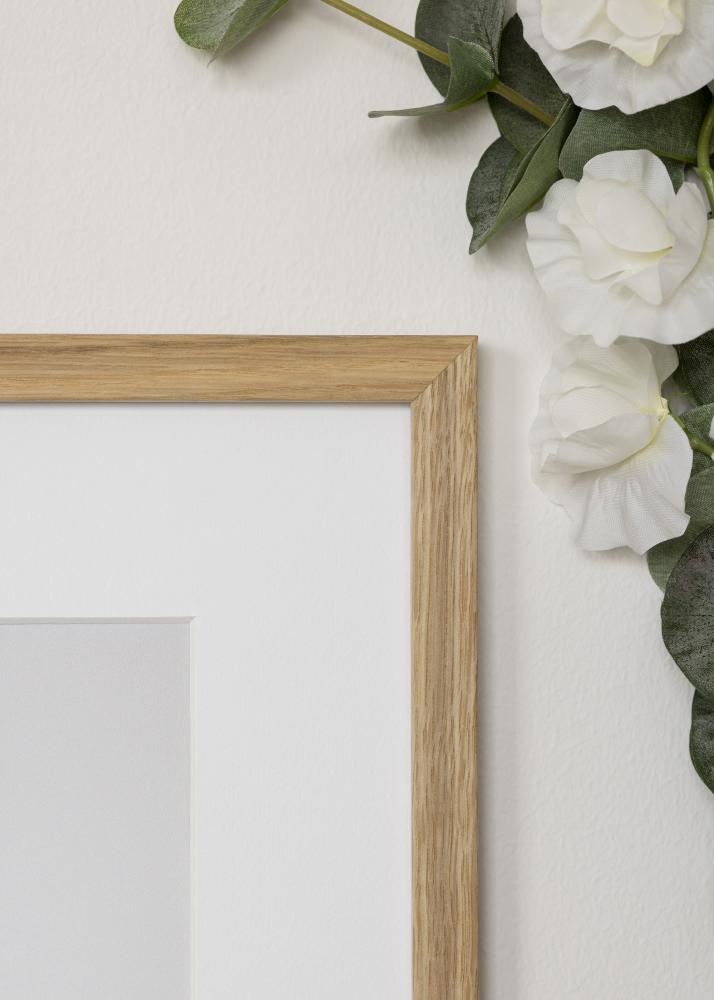 Moldura Vemdalen Vidro acrílico Carvalho 29x50 cm