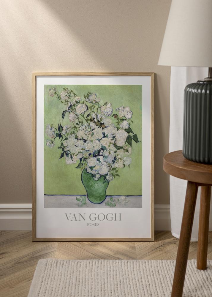 Moldura Vemdalen Vidro acrílico Carvalho 29x50 cm