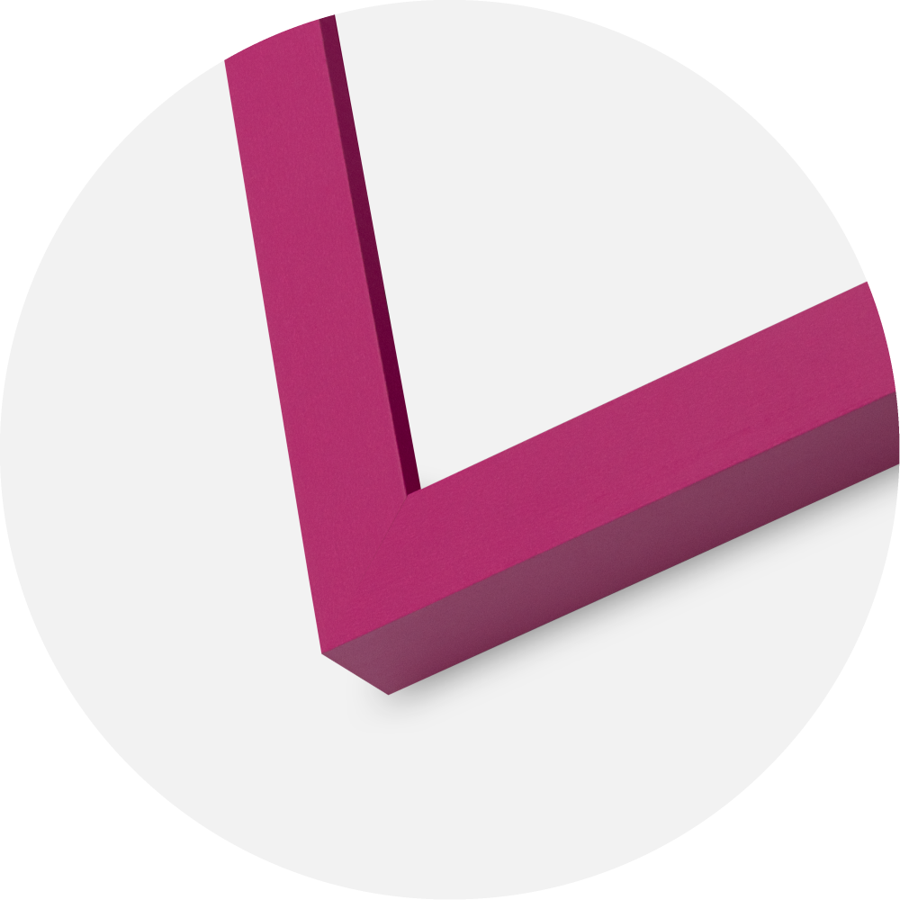 Moldura Selection Vidro acrílico Bubblegum Pink 50x70 cm